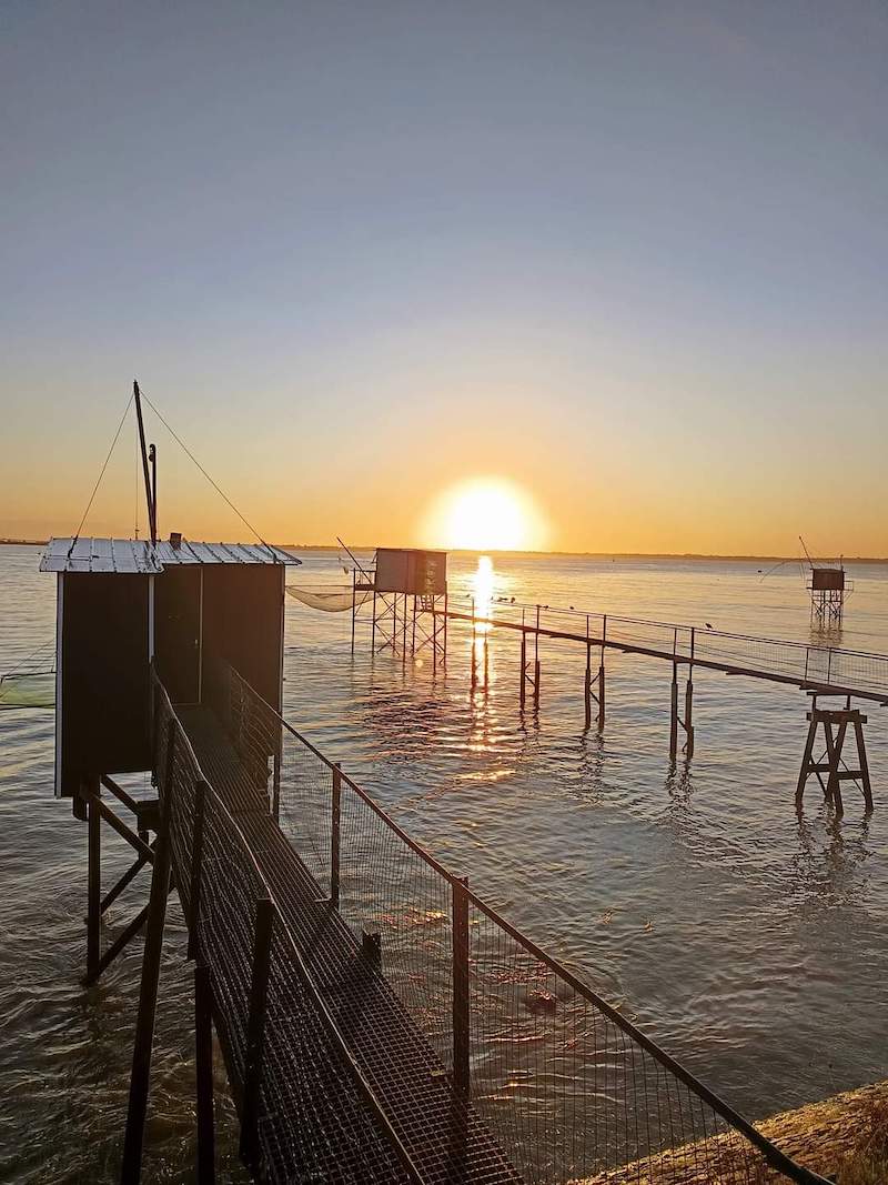 Pêcheries de Sautron, photo prise depuis la chambre parentale