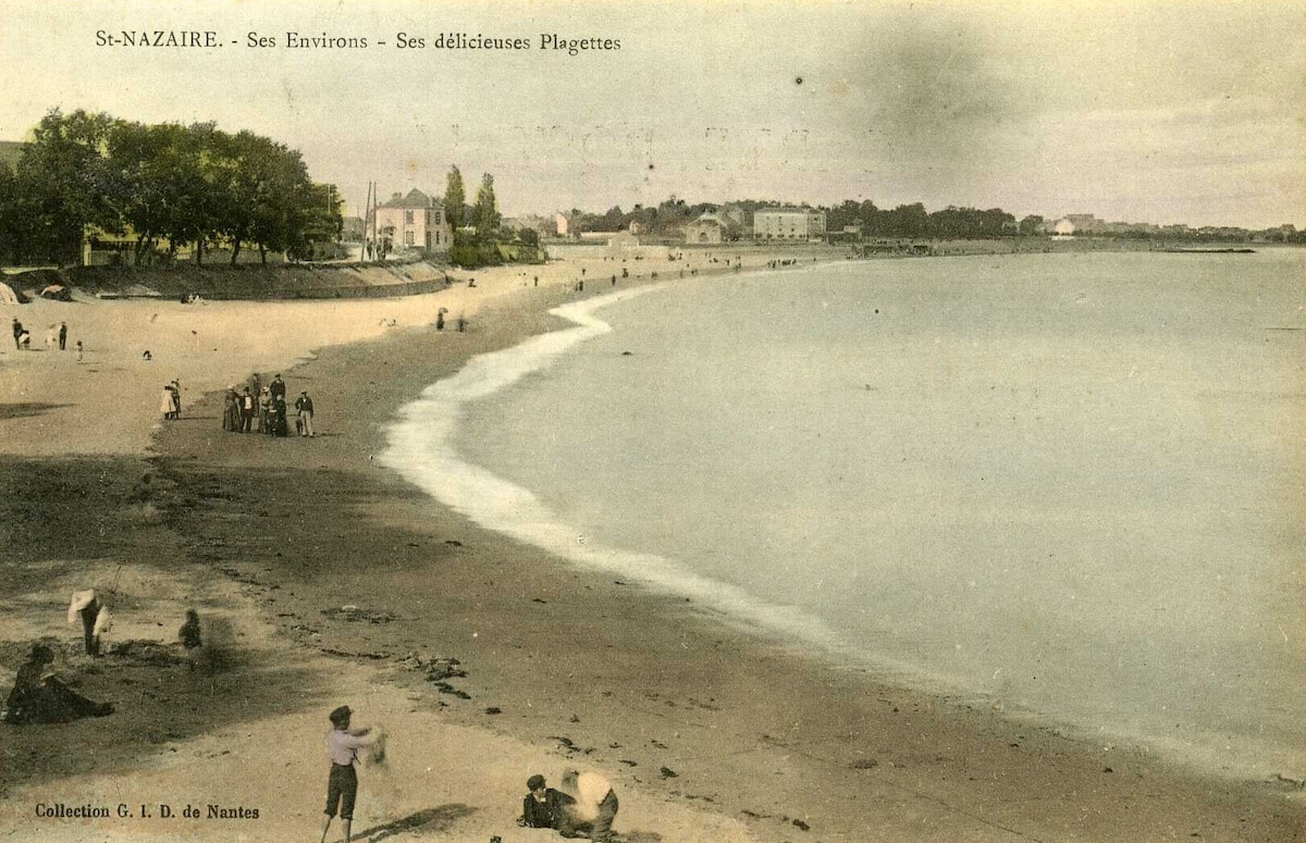 ST Nazaire, ses environs- Ses délicieuses Plagettes, 1900-1905. Duclos Auguste éditeur. Archives de Saint-Nazaire, 2Fi